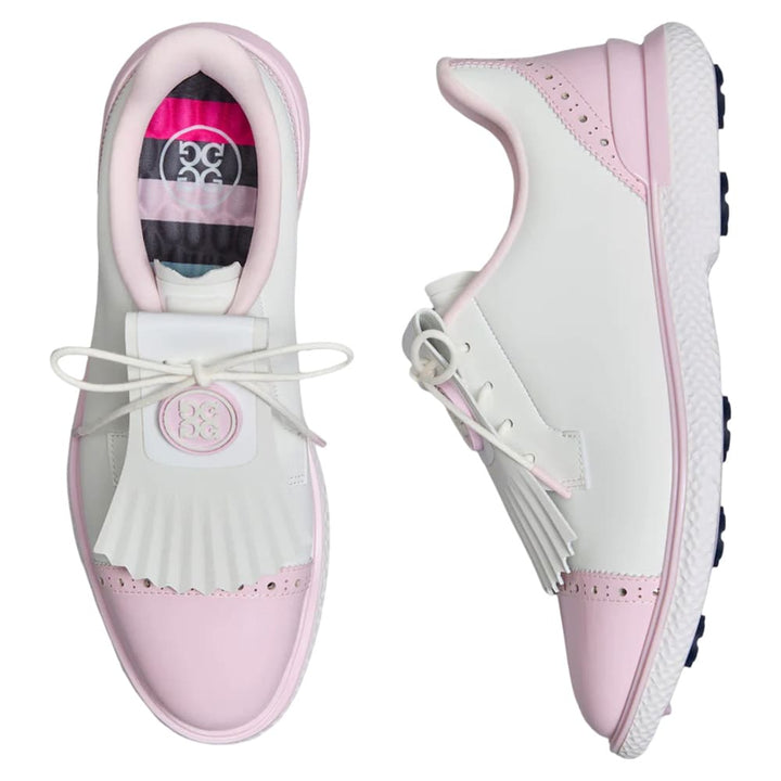 Gfore Gallivan2r Brogue Cap Toe Golf Shoes Snow/Blush - SP25 Women