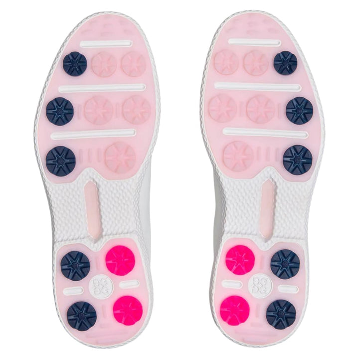 Gfore Gallivan2r Brogue Cap Toe Golf Shoes Snow/Blush - SP25 Women