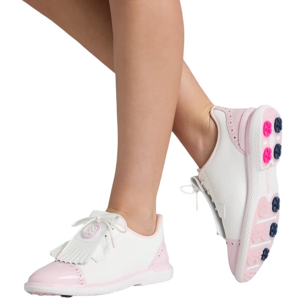 Gfore Gallivan2r Brogue Cap Toe Golf Shoes Snow/Blush - SP25 Women