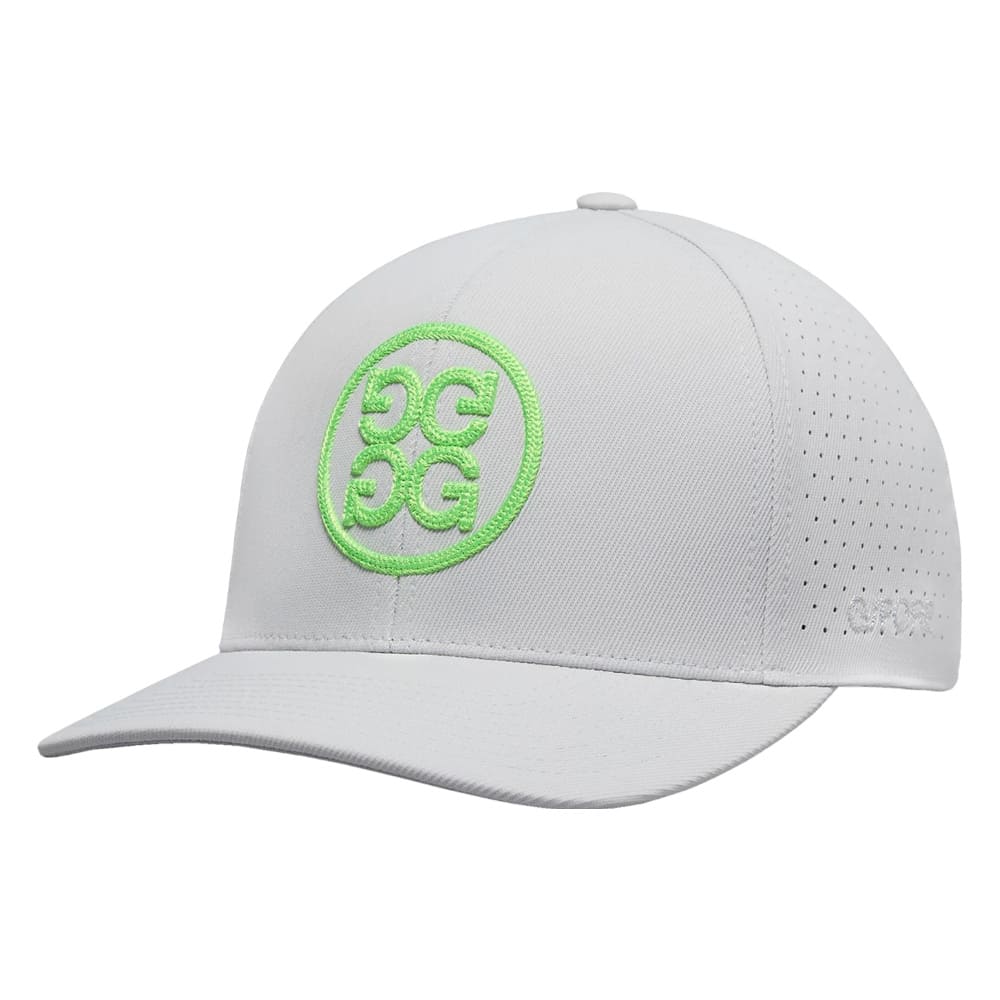 Gfore Perforated Circle G's Ripstop Snapback Golf Cap Nimbus/Gecko - SP25 Men