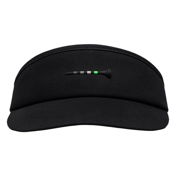 Gfore Silicone Tee Golf Visor Onyx - SP25 Men