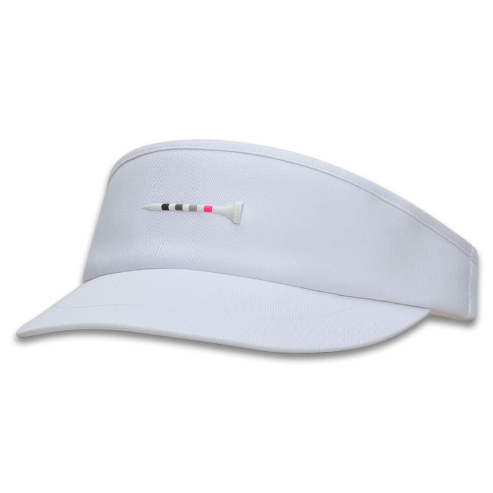 Gfore Silicone Tee Golf Visor Snow - SP25 Men