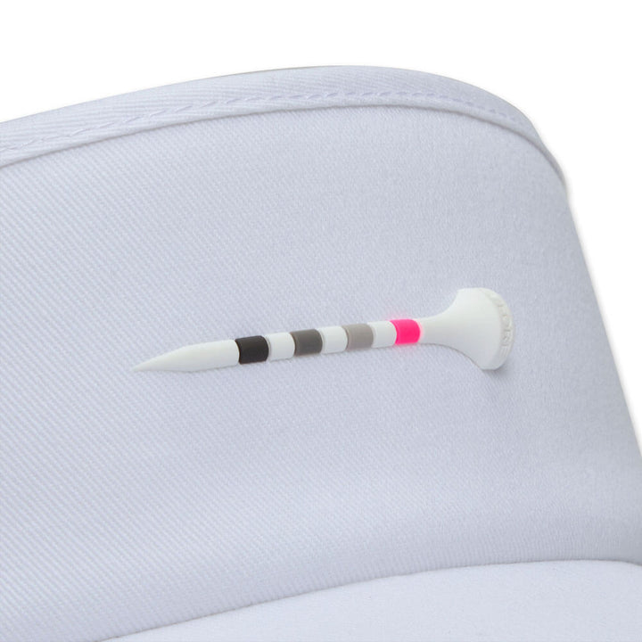 Gfore Silicone Tee Golf Visor Snow - SP25 Men