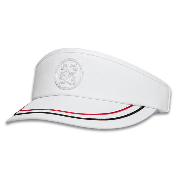 Gfore Chainstitch Circle G's Golf Visor Snow - SP25 Men