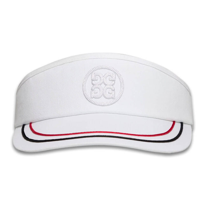Gfore Chainstitch Circle G's Golf Visor Snow - SP25 Men