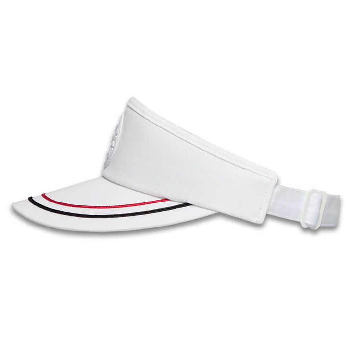 Gfore Chainstitch Circle G's Golf Visor Snow - SP25 Men