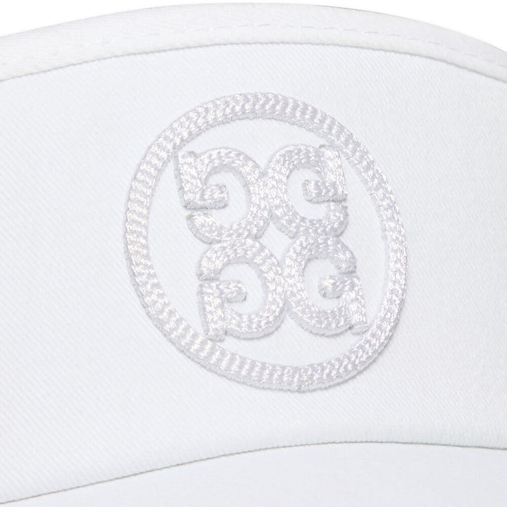 Gfore Chainstitch Circle G's Golf Visor Snow - SP25 Men
