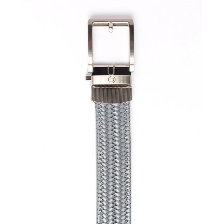 Nexbelt Braided Golf Belt Grey Leather - 25 Men