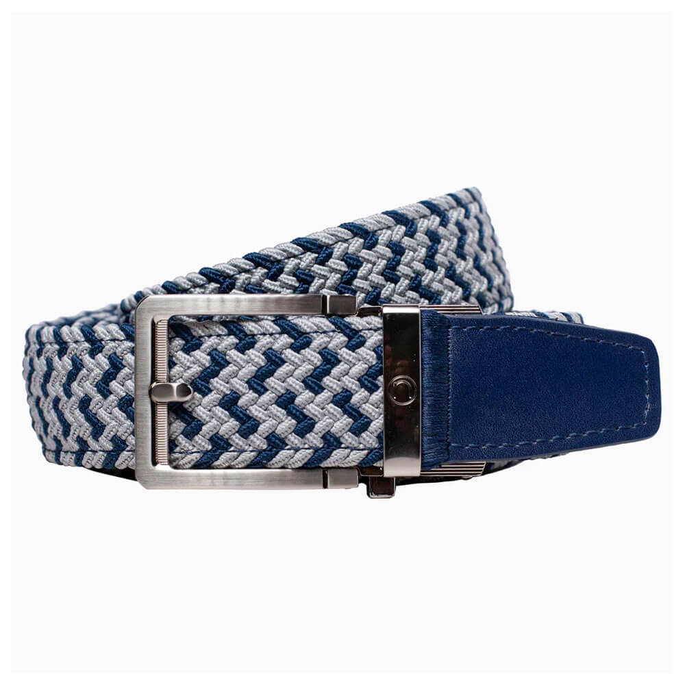 Nexbelt Braided Golf Belt Navy/Cool Gray - 25 Men