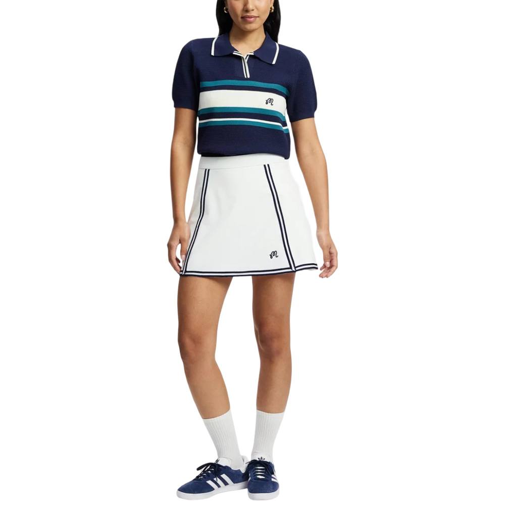 Malbon Lia Golf Skirt Ivory - SS25 Women