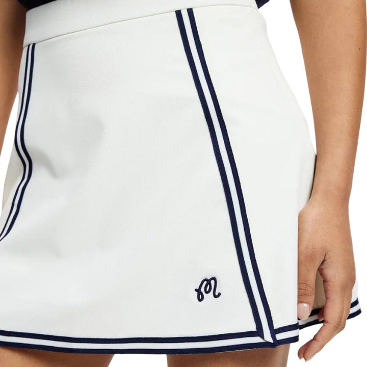 Malbon Lia Golf Skirt Ivory - SS25 Women