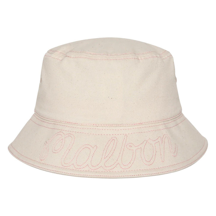 Malbon Artigianale Golf Bucket Hat Ivory - SS25 Men