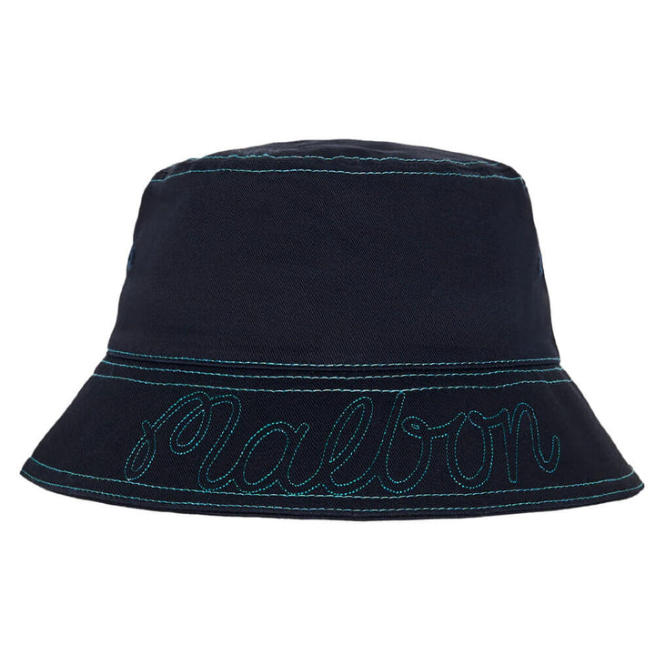 Malbon Artigianale Golf Bucket Hat Navy - SS25 Men