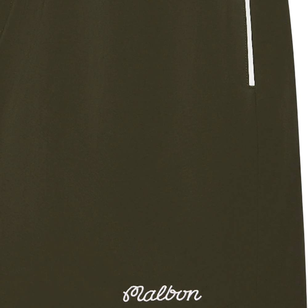 Malbon Riva Nylon Golf Shorts Cypress Green - SS25 Men