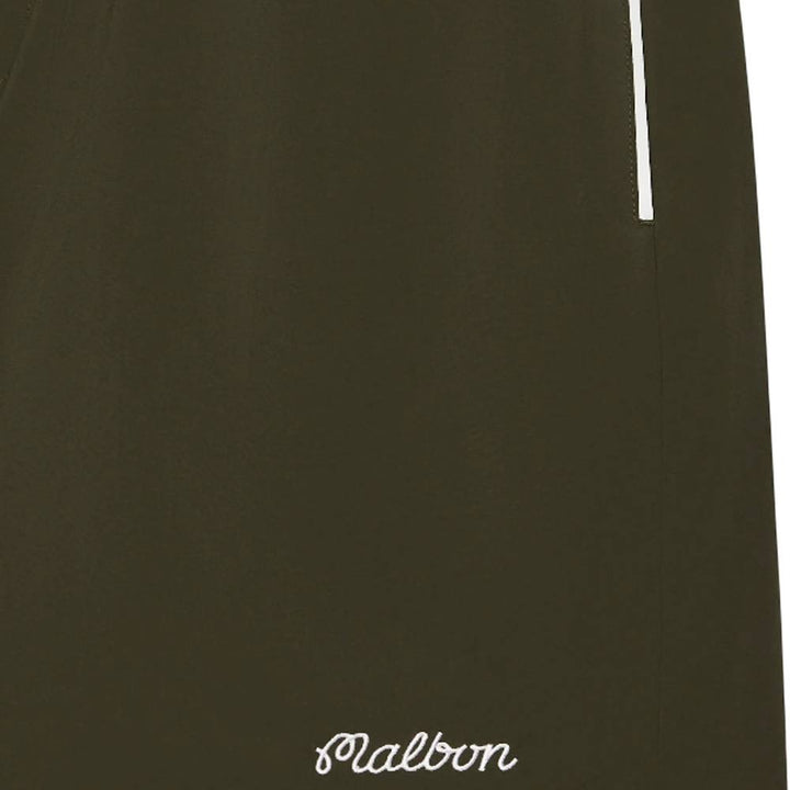 Malbon Riva Nylon Golf Shorts Cypress Green - SS25 Men