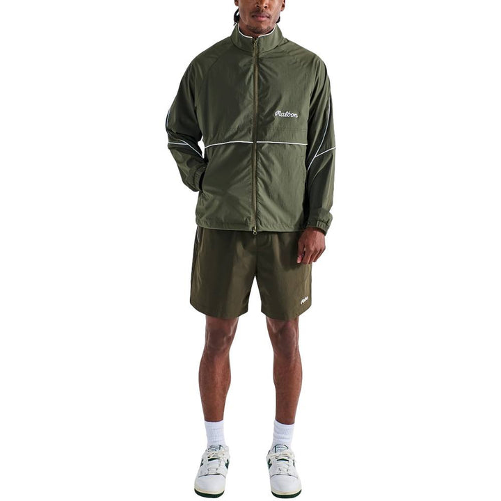 Malbon Riva Nylon Golf Jacket Cypress Green - SS25 Men