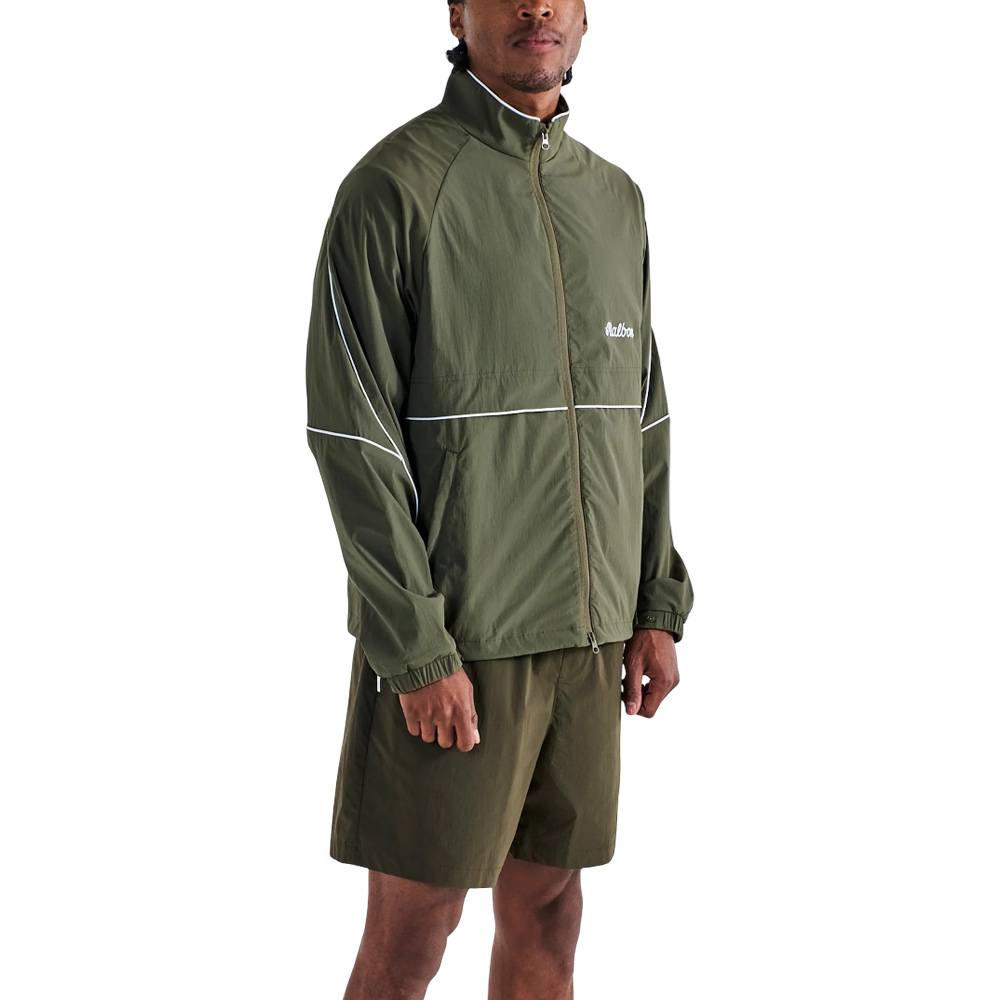 Malbon Riva Nylon Golf Jacket Cypress Green - SS25 Men