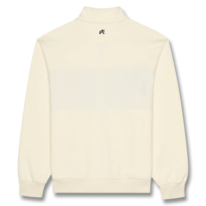 Malbon University Double Zip Golf Jacket Cream - SS25 Men