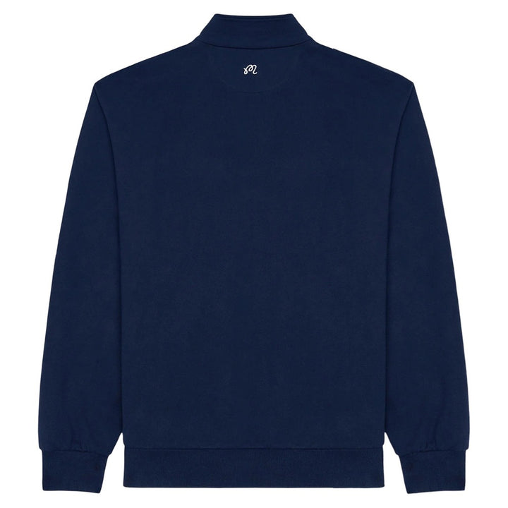 Malbon University Double Zip Golf Jacket Navy - SS25 Men