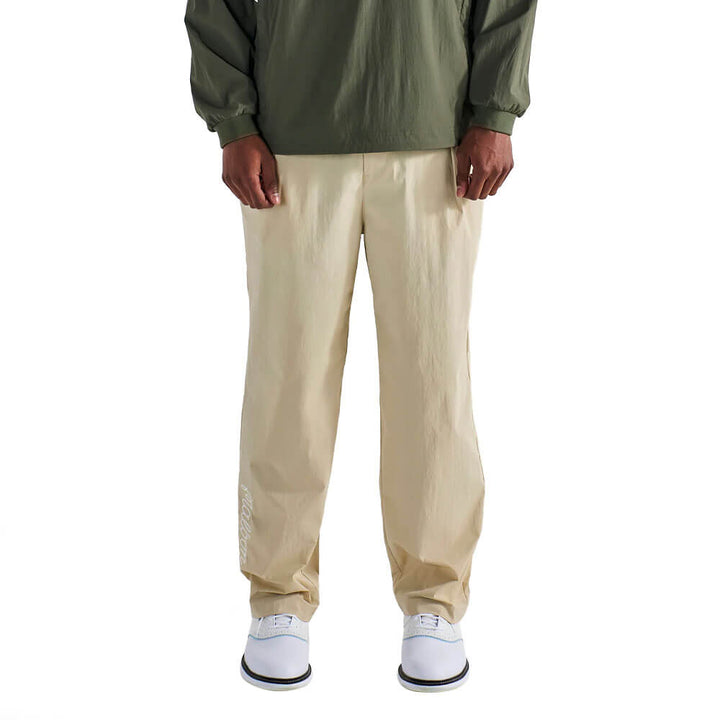 Malbon Magnolia Pleated Golf Pants Pale Khaki - SS25 Men