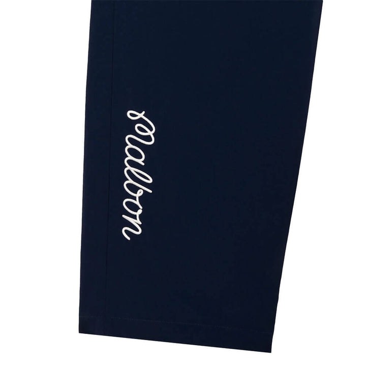 Malbon Magnolia Pleated Golf Pants Navy - SS25 Men