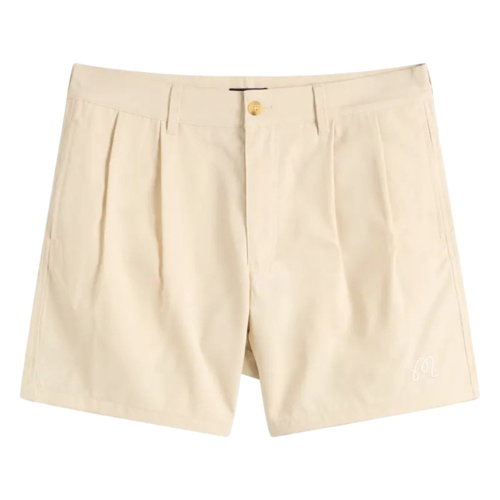 Malbon Classic Pleated Golf Shorts Sand - SS25 Men