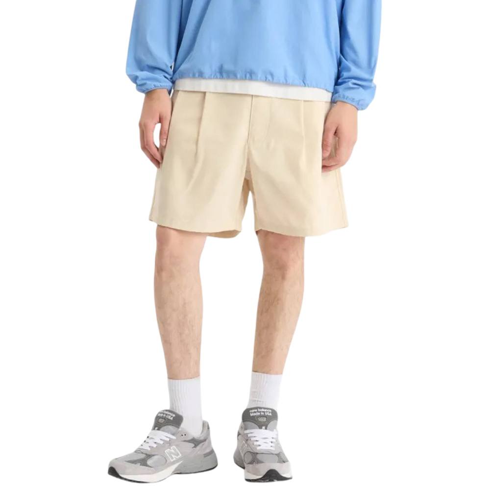Malbon Classic Pleated Golf Shorts Sand - SS25 Men