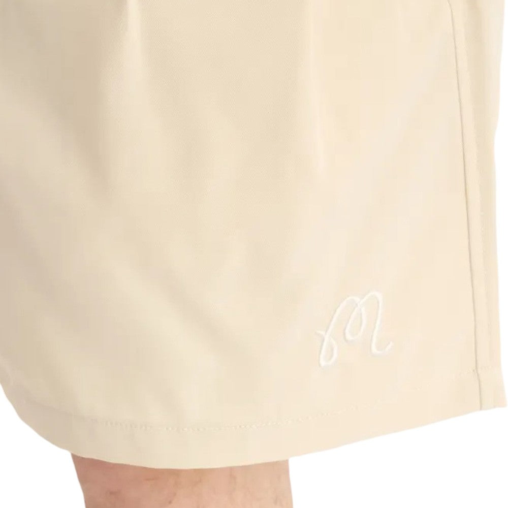 Malbon Classic Pleated Golf Shorts Sand - SS25 Men
