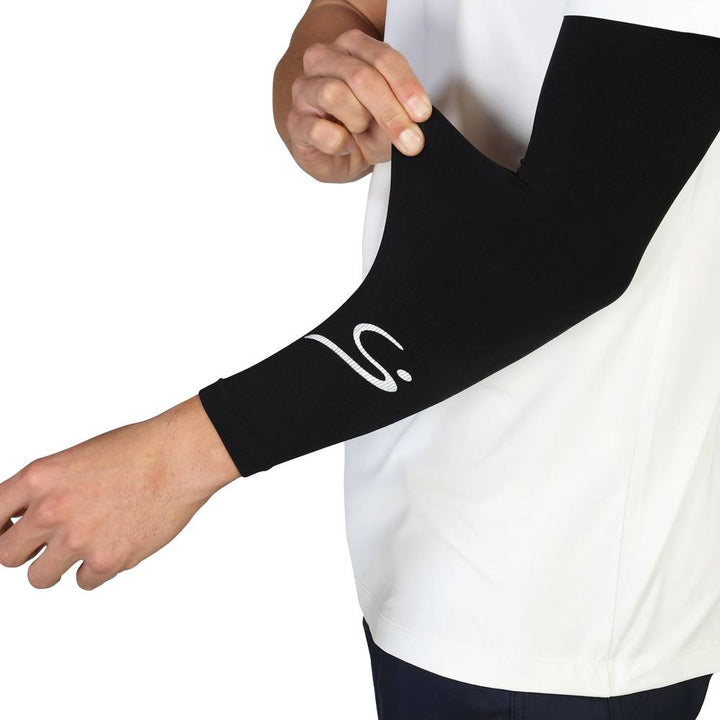 Golfio - Storyi Sun Arm Golf Sleeves Black/White - 25 Unisex