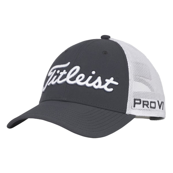 Titleist Tour Performance Mesh Golf Cap Charcoal/White - 25 Men
