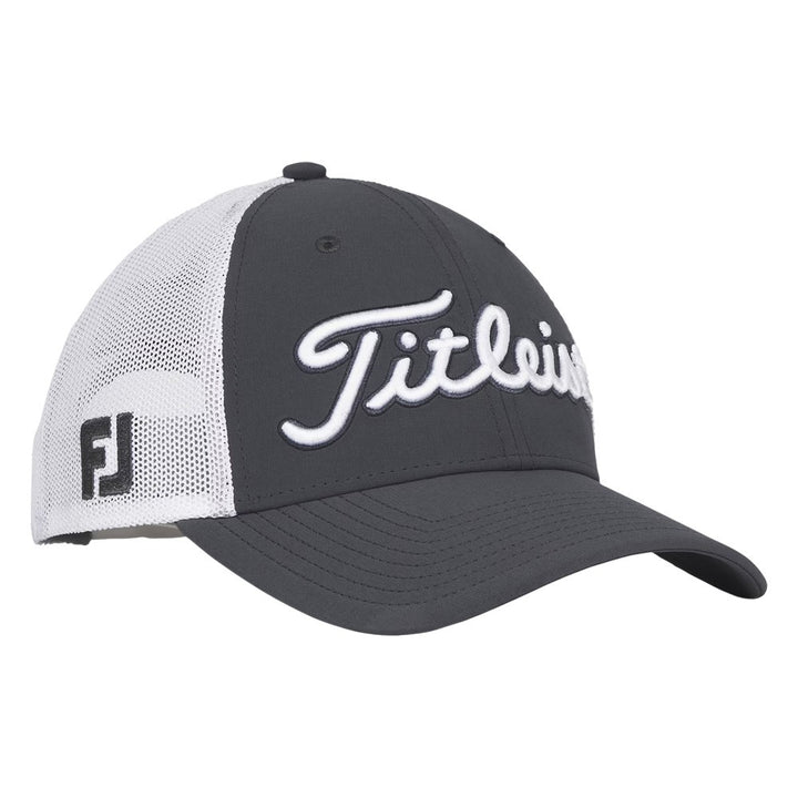 Titleist Tour Performance Mesh Golf Cap Charcoal/White - 25 Men