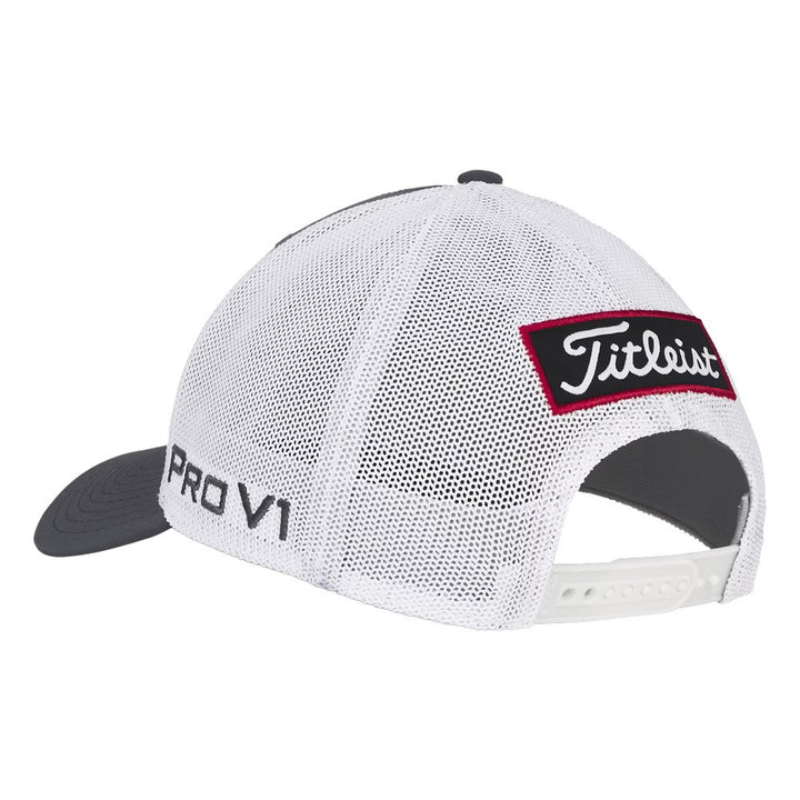Titleist Tour Performance Mesh Golf Cap Charcoal/White - 25 Men