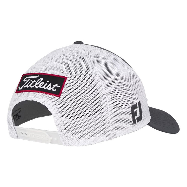Titleist Tour Performance Mesh Golf Cap Charcoal/White - 25 Men