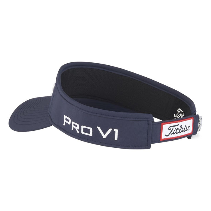 Titleist Tour Performance Golf Visor Navy/White - 25 Men