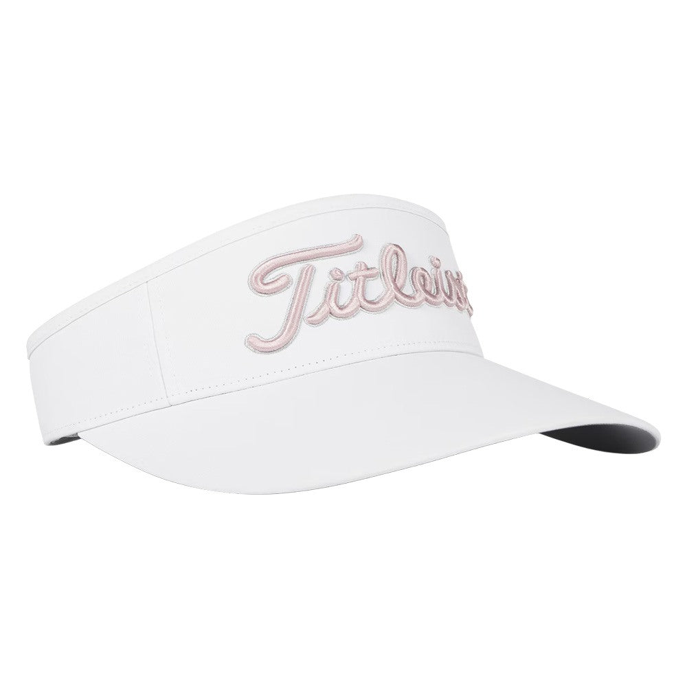 Titleist Sundrop Golf Visor White/Soft Pink/Marble - 25 Women