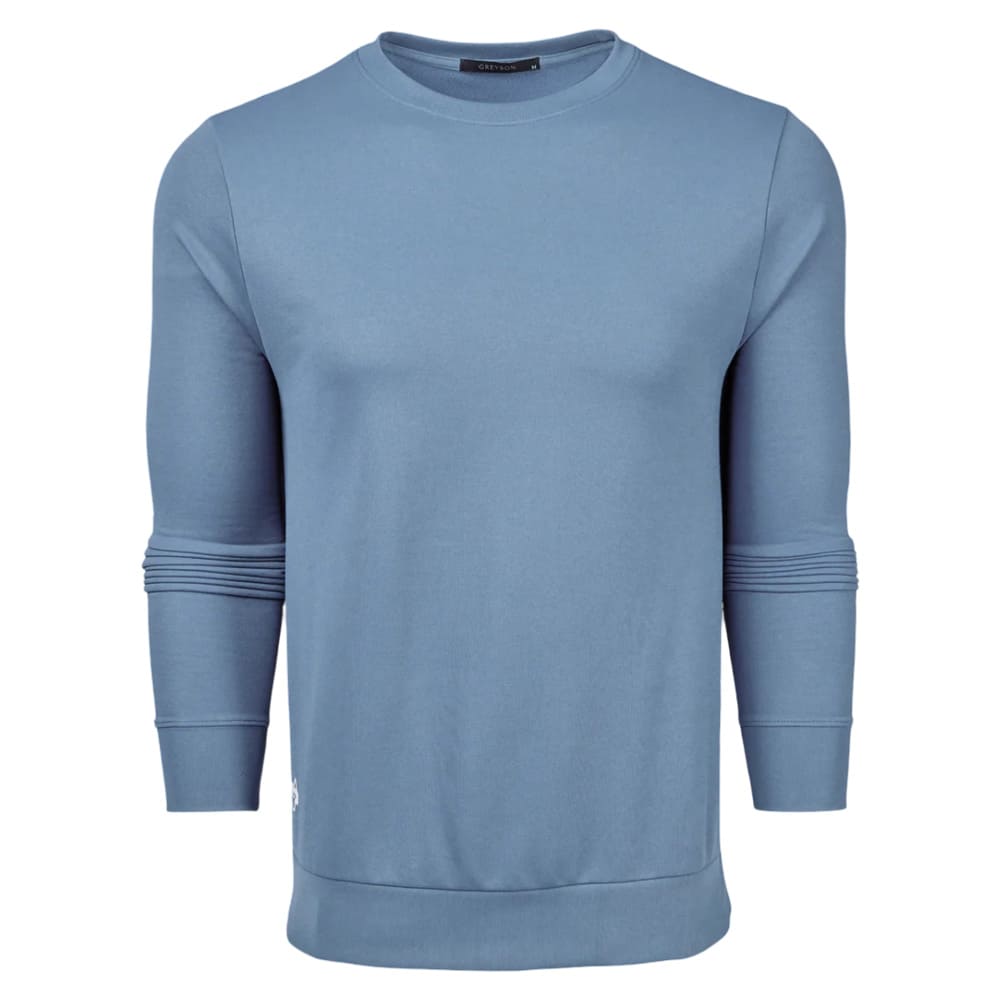 Greyson Siasconset Crewneck Golf Sweater Bonneville - FA25 Men