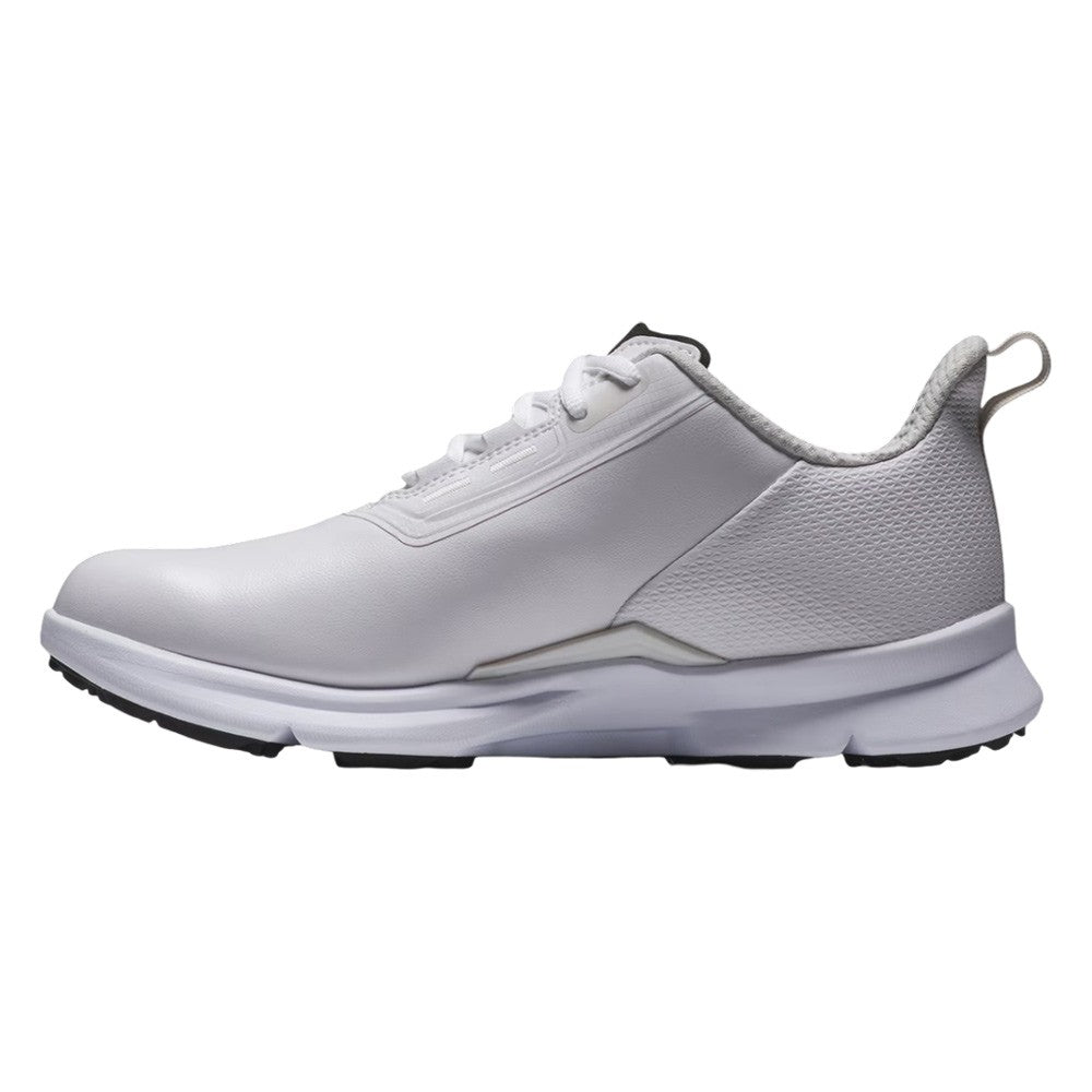 FootJoy FJ Fuel Spikeless Golf Shoes White/Black/Gray - SP25 Women
