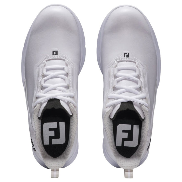 FootJoy FJ Fuel Spikeless Golf Shoes White/Black/Gray - SP25 Women