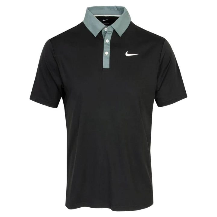 Nike Dri-FIT Tour Contrast Golf Polo Night Forest/Clay Green/Pale Ivory - FA25 Men