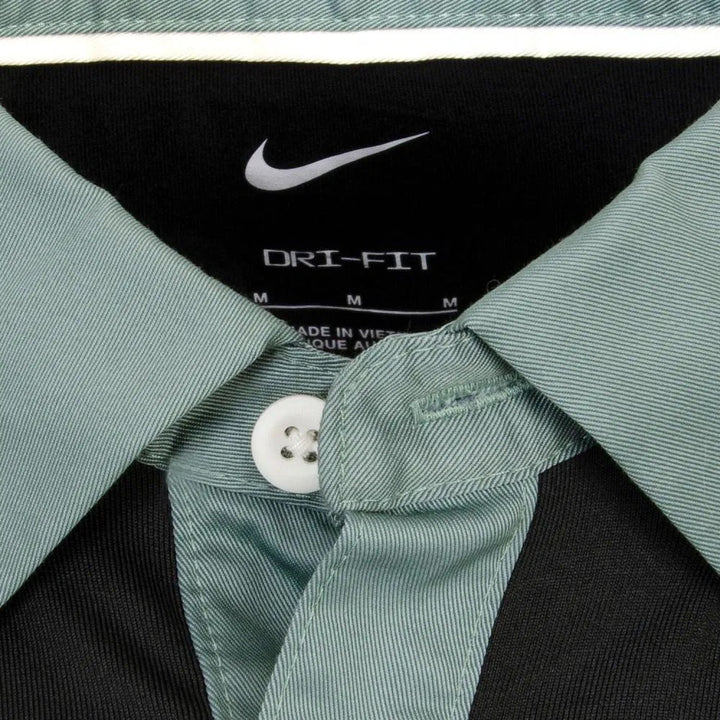 Nike Dri-FIT Tour Contrast Golf Polo Night Forest/Clay Green/Pale Ivory - FA25 Men