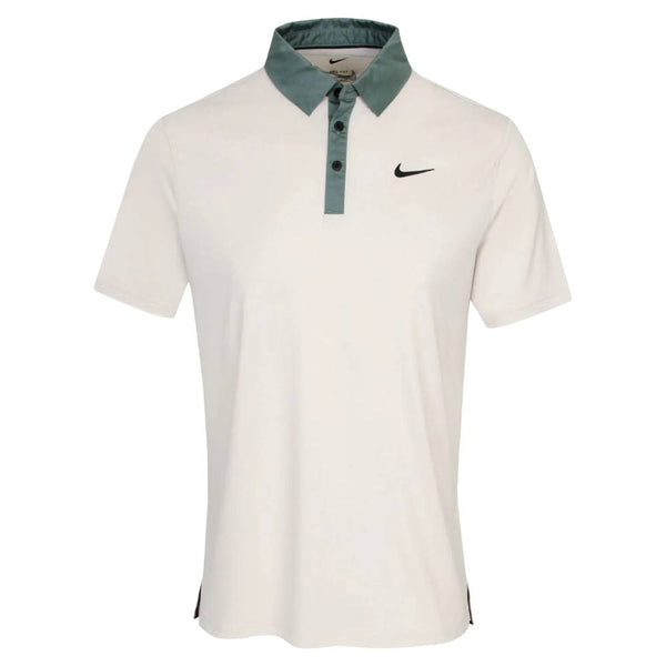 Nike Dri-FIT Tour Contrast Golf Polo Night Light Orewood Brown/Clay Green/Black - FW25 Men