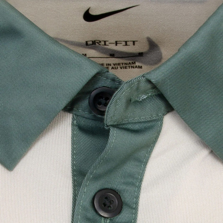 Nike Dri-FIT Tour Contrast Golf Polo Night Light Orewood Brown/Clay Green/Black - FW25 Men