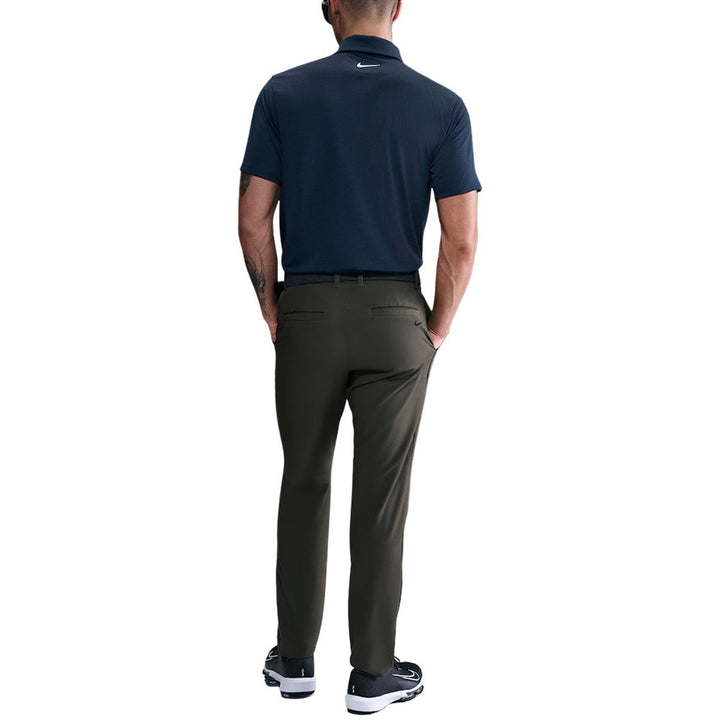 Nike Dri-FIT Tour Textured Golf Polo Midnight Navy/White - FA25 Men