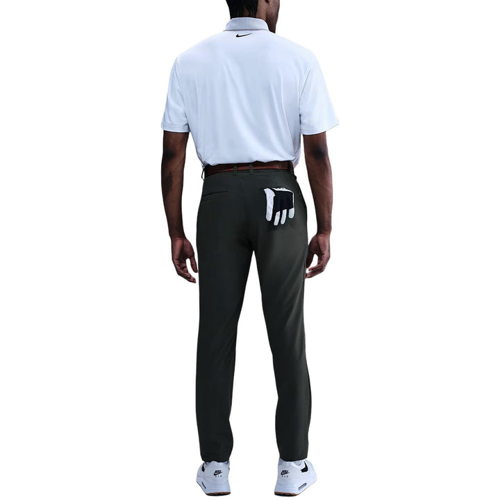 Nike Dri-FIT Tour Ribbed Collar Golf Polo White/College Grey/Black - SU25 Men