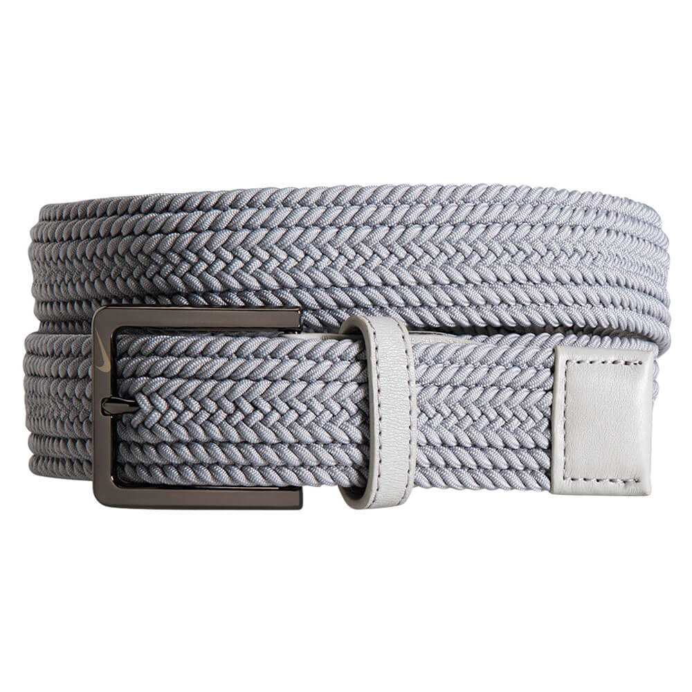 Nike Tonal Stretch Woven Golf Belt Light Gray - 25 Men