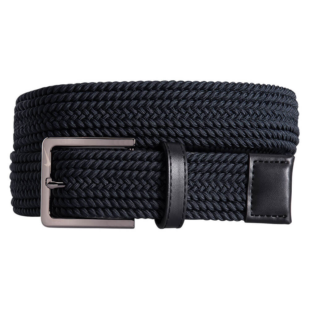 Nike Tonal Stretch Woven Golf Belt Black - 25 Men