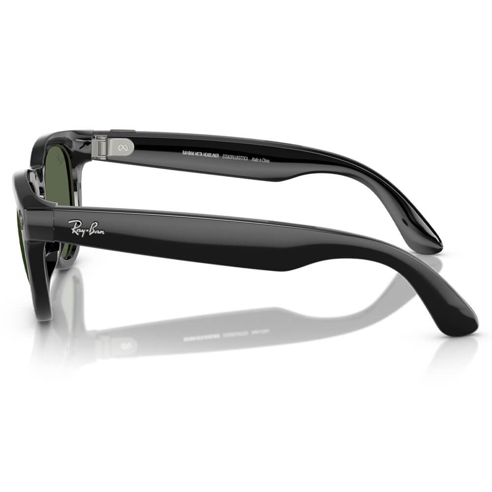 Ray-Ban Meta Low Bridge Fit Headliner Sunglasses