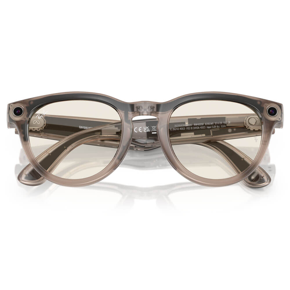 Ray-Ban Meta Low Bridge Fit Headliner Sunglasses