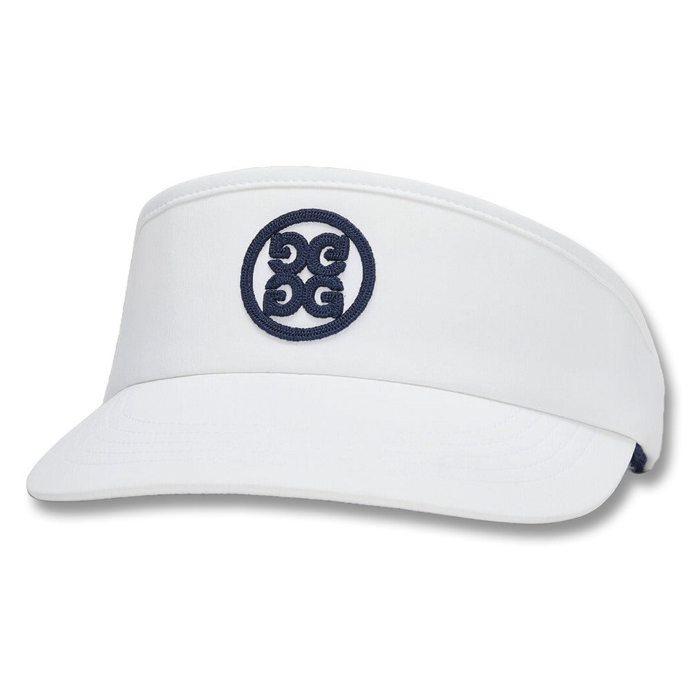 Gfore Chainstitch Circle G's Golf Visor Snow/Twilight - SP25 Men