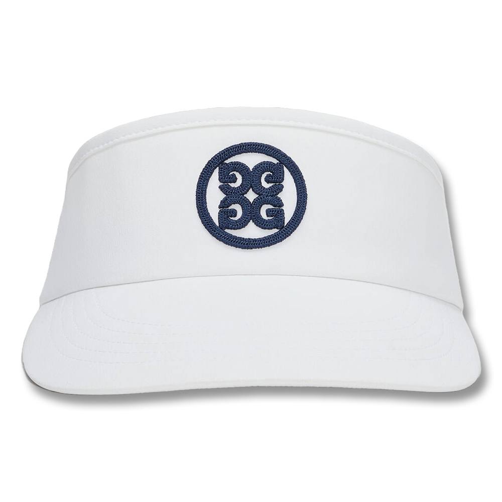 Gfore Chainstitch Circle G's Golf Visor Snow/Twilight - SP25 Men